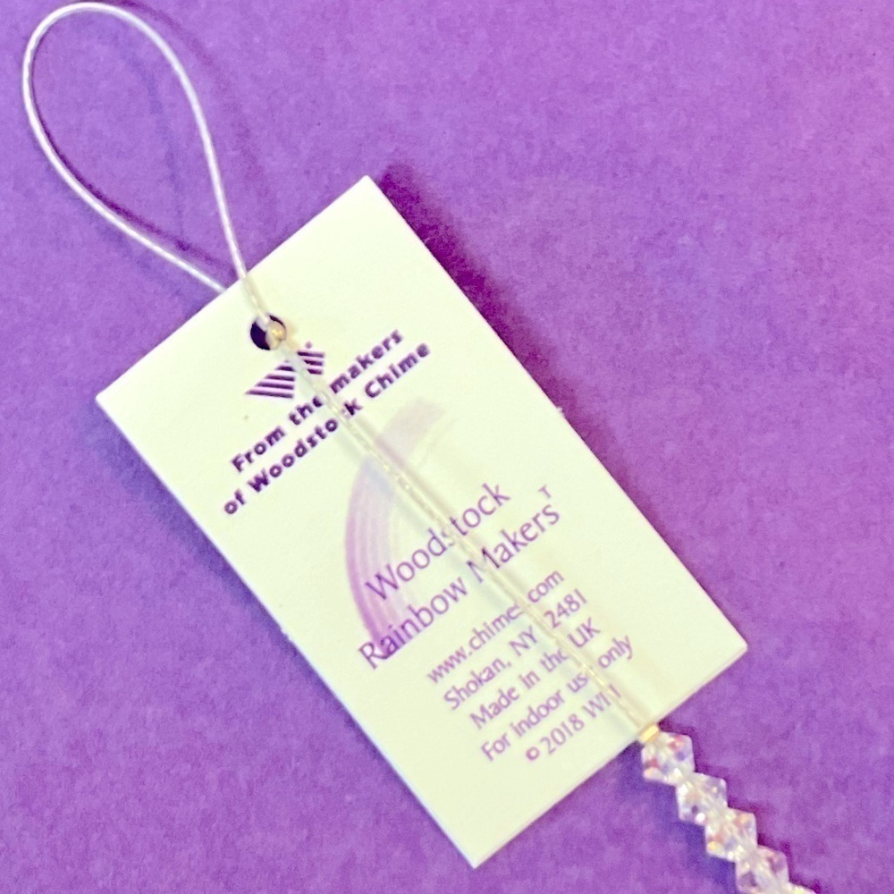 Woodstock Crystal Daydream "Pink Heart" Sun Catcher Rainbow Maker - Picture 5 of 5